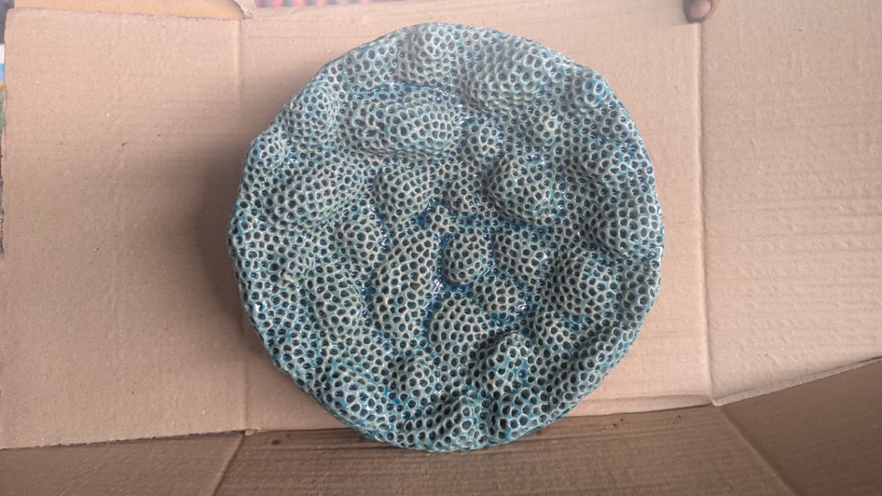 Platter -”Moon Crater”