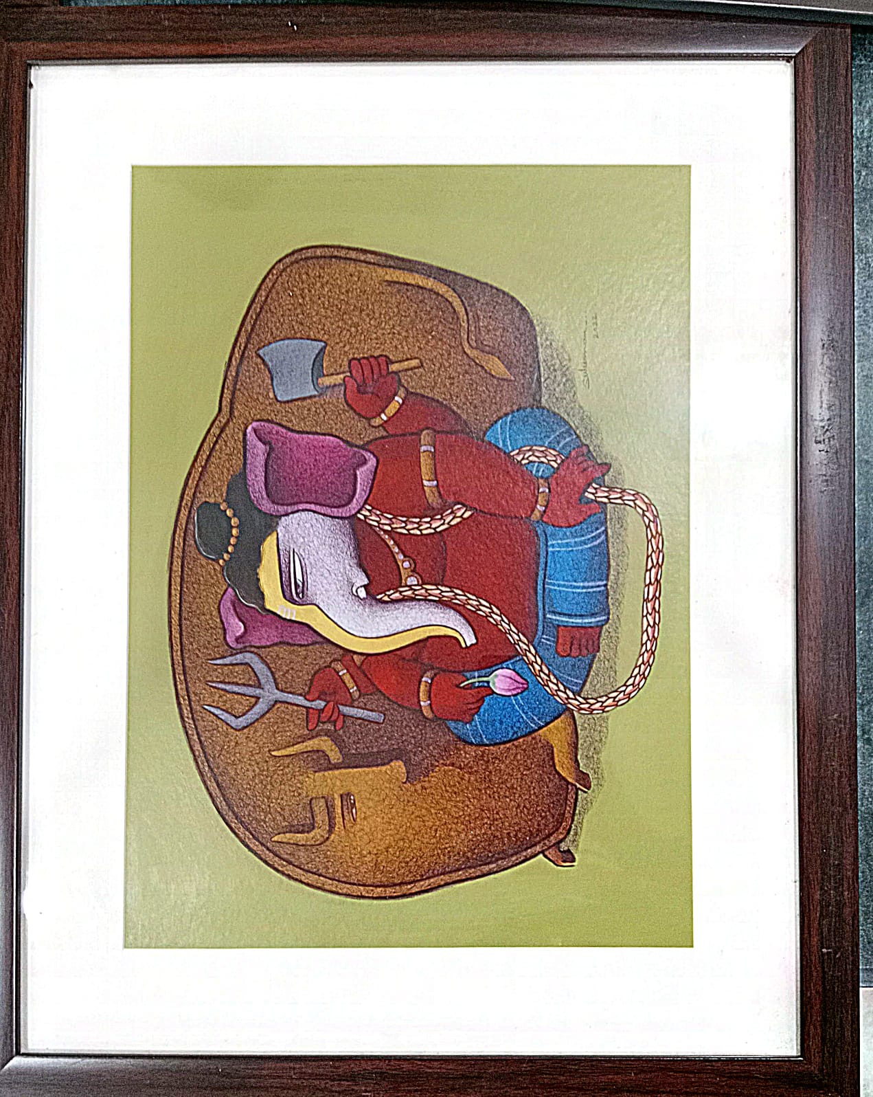 Ganesha with Nandi - 1