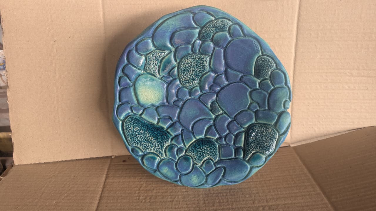 Platter -”Moon Crater”